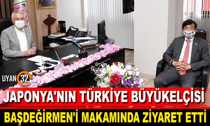 Japonya’nın Türkiye Büyükelçisi Başdeğirmen’i Makamında Ziyaret Etti