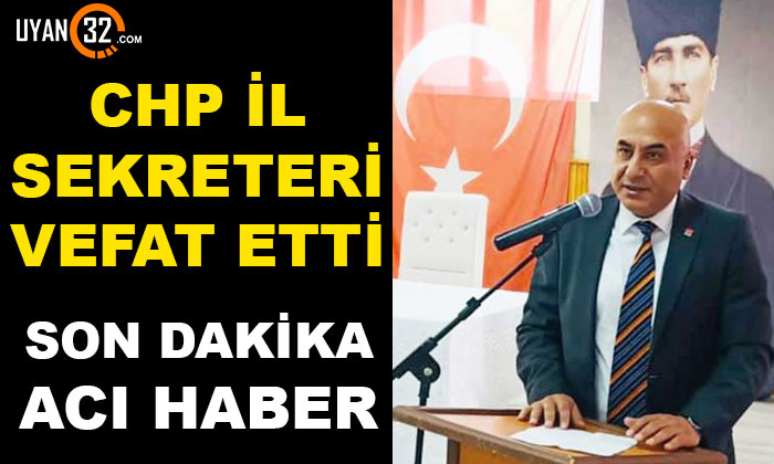 CHP İl Sekreteri Gökhan Koçer Hayatını Kaybetti