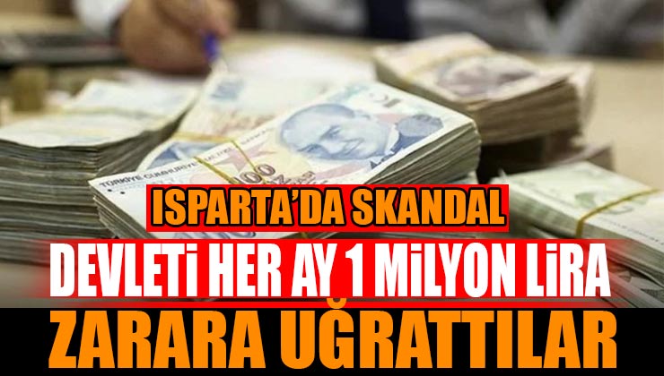 Isparta’da Skandal..! Firma, DSİ’den ‘sigorta primi’ diye aldığı parayı kendi kasasına koydu
