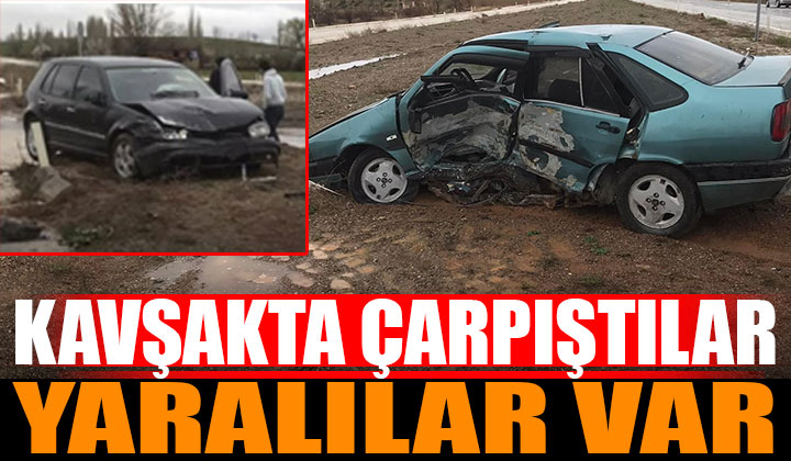 Isparta’da Trafik Kazası 2 Kişi Yaralandı