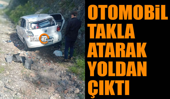 Isparta Antalya Yolunda Trafik Kazası