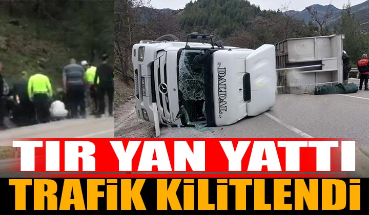 Antalya Isparta Karayolunda Kaza 1 Yaralı