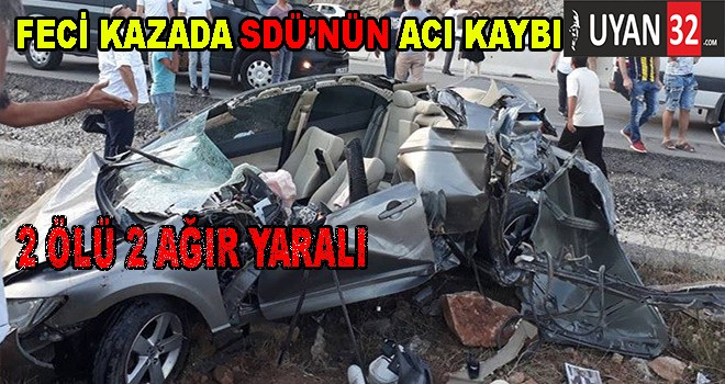 Antalya’da Feci Kaza, 2 Ölü 2 Ağır Yaralı Var