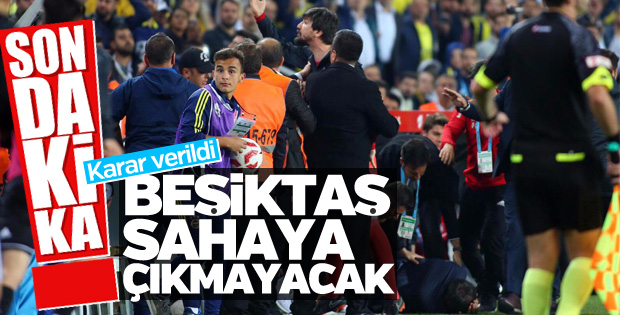 Beşiktaş Ertelenen Derbiye Çıkmama Kararı Aldı