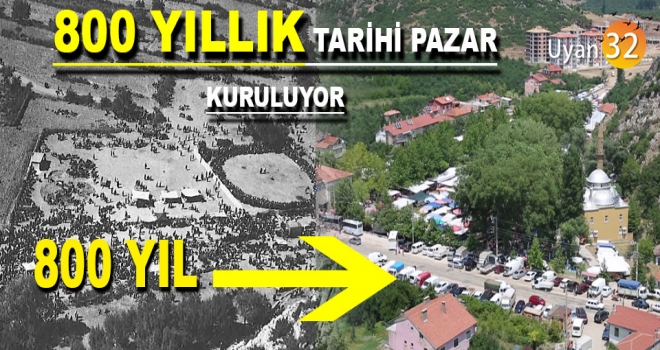 Eğirdir’in 800 Yıllık Tarihi Pınar Pazarı Açılıyor