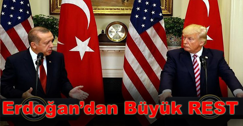 Erdoğan, Türkiye’yi Tehdit Eden ABD’ye Resti Çekti