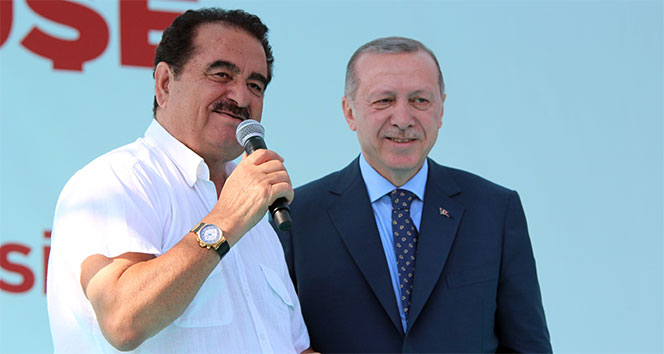 Erdoğan'a İzmir Mitinginde Tatlıses Sürprizi