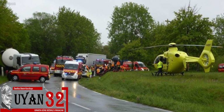 Fransa'da Gerçekleşen Kazada 2 Isparta'lı Kadın Öldü