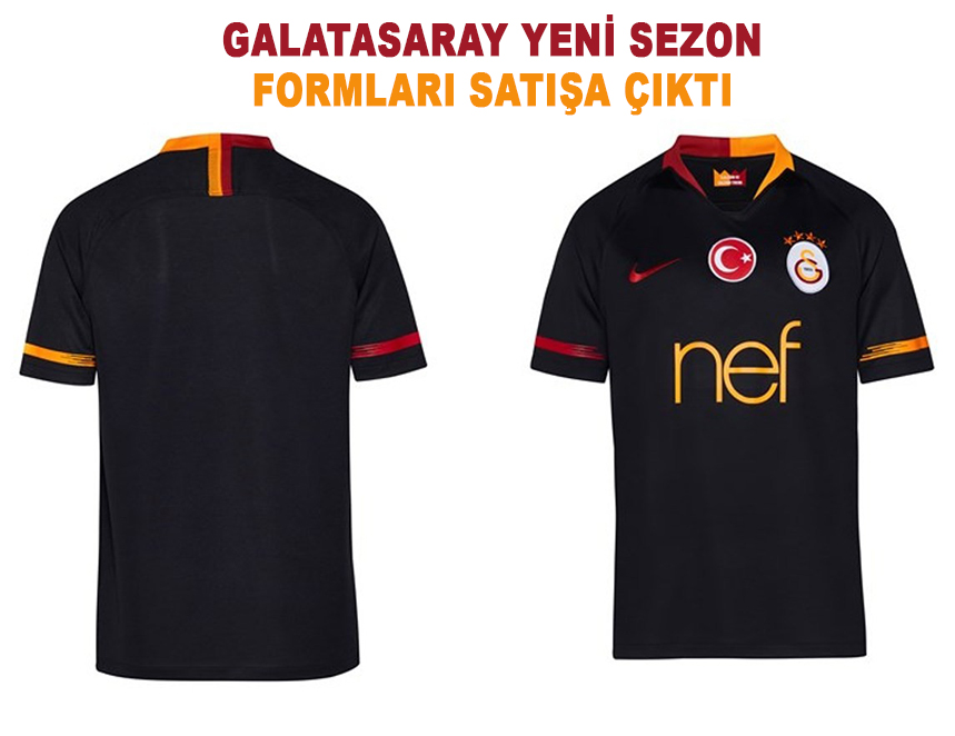 Galatasaray’ın, Yeni Formaları Satışa Çıktı
