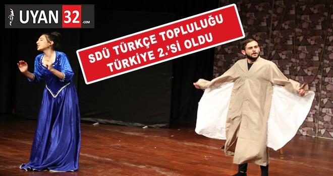 Hayallerini Sahneye Taşıyan Türkçe Topluluğu Türkiye İkincisi Oldu
