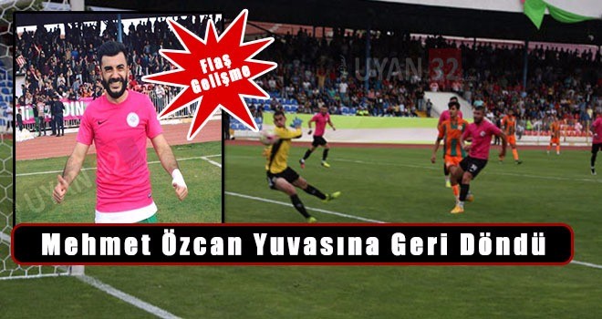 Isparta Davrazspor’un İlk Transferi Mehmet Bozcan Oldu