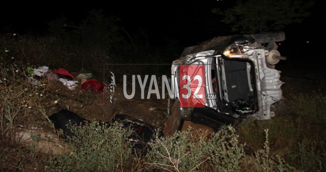 Konya Ankara Yolunda Bayram Dönüşü Kaza, 1 Ölü 3 Yaralı Var