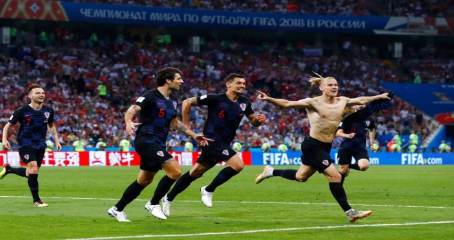Rusya’yı Penaltılarla Eleyen Hırvatistan Yarı Finalde