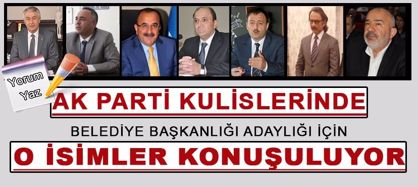 AK Parti’nin Olası Belediye Başkan Aday Adayları