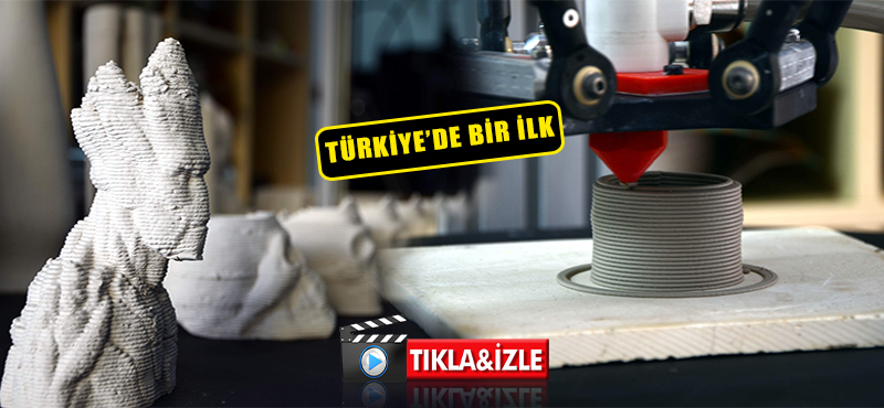 Türkiye’de Bir İlk 3D Seramik Yazıcı