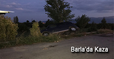 Barla Yolunda Kaza: 1 Yaralı
