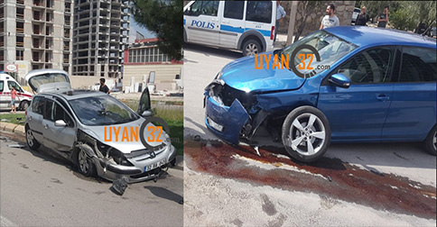 Anadolu Mahallesinde Trafik Kazası