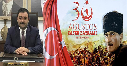 Osman Zabun 30 Ağustos Mesajı Yayınladı