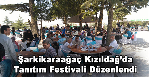 Şarkikaraağaç Kızıldağ’da Tanıtım Festivali Düzenlendi