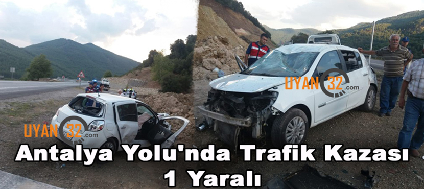Antalya Yolu’nda Trafik Kazası: 1 Yaralı