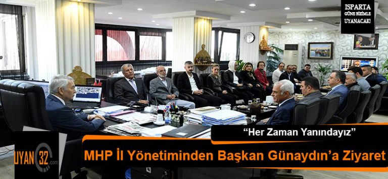 MHP İl Yönetiminden Başkan Günaydın’a Ziyaret