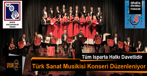Türk Sanat Musikisi Konseri Düzenleniyor