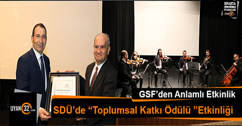 Toplumsal Katkı Ödülünün Sahibi “Prof. Dr. Ali Uçan”Oldu