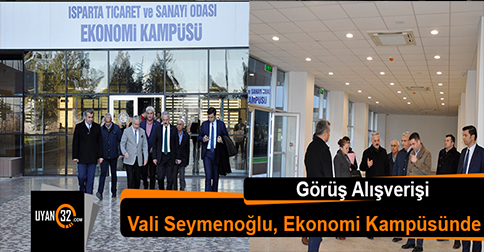 Vali Seymenoğlu, Ekonomi Kampüsünü Gezdi