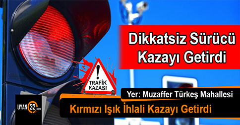Muzaffer Türkeş Mahallesi’nde Korkutan Trafik Kazası, 2 Yaralı Var