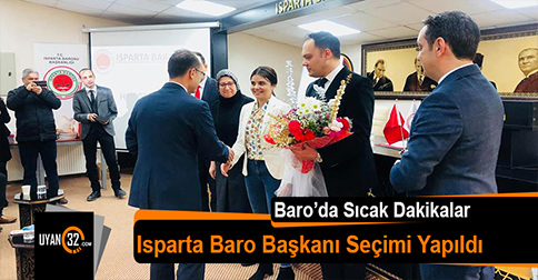 Isparta Baro Başkanı Seçimi Yapıldı
