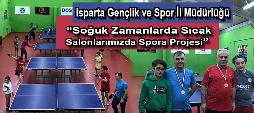 Isparta Gençlik ve Spor İl Müdürlüğü Projesi Yoğun İlgi Gördü