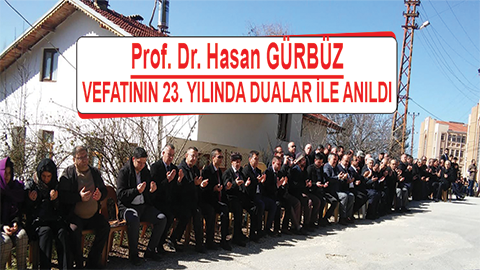 SDÜ Kurucularından Rektör Prof.Dr. Hasan Gürbüz Kabri Başında Anıldı