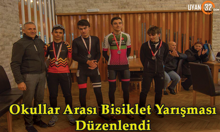 Okullar Arası Bisiklet Yarışması Düzenlendi