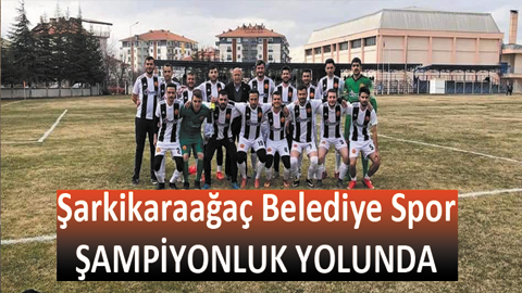 Şarkikaraağaç Belediye Spor için Şampiyonluk Yolunda Zorlu Viraj