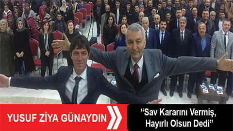 Günaydın Sav Belediye Başkanı Mustafa Avşar’ın Proje Tanıtım Toplantısına Katıldı