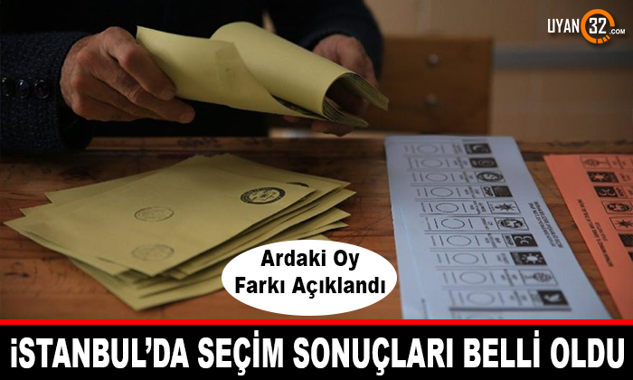 İstanbul’da Seçim Sonuçları Açıklandı