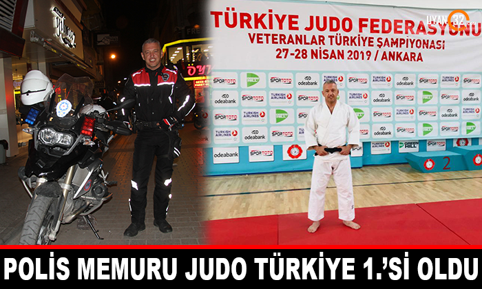 Polis Memuru Judo Türkiye Birincisi Oldu