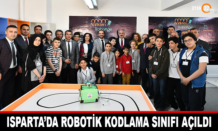 Isparta’da Robotik Kodlama Sınıfı Açıldı