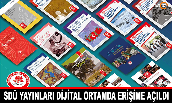 SDÜ Yayınları Dijital Ortamda Erişime Açıldı