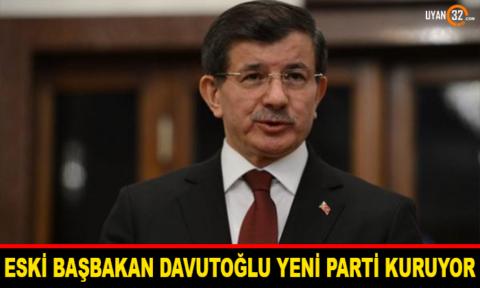 Son Dakika!!! Ahmet Davutoğlu Yeni Parti Kuruyor