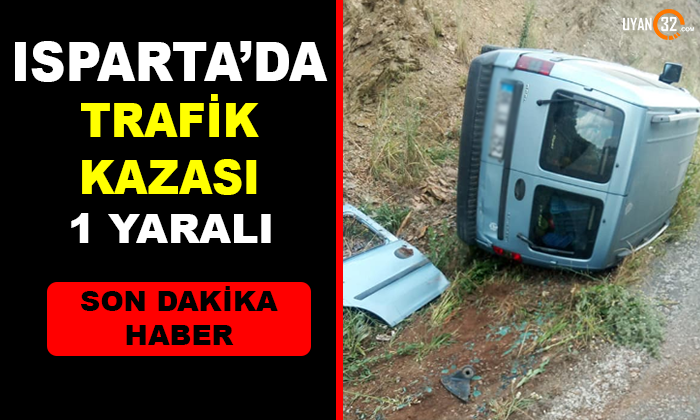 Şarkikaraağaç – Fele Yolu Kaza: 1 Yaralı