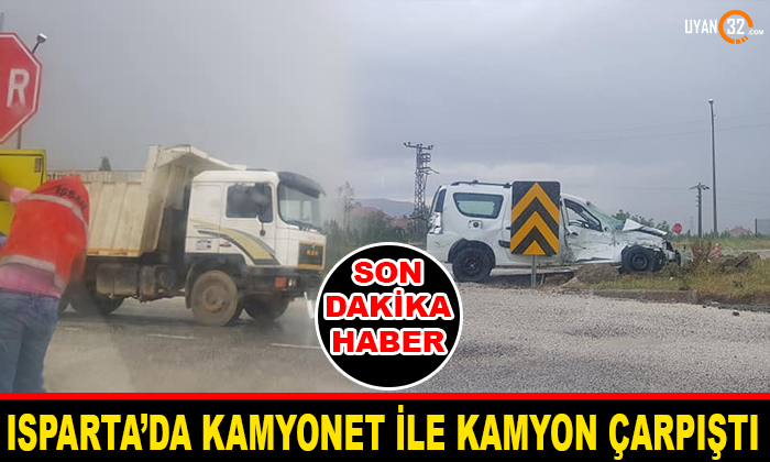Isparta-Şarkikaraağaç Yolu Trafik Kazası
