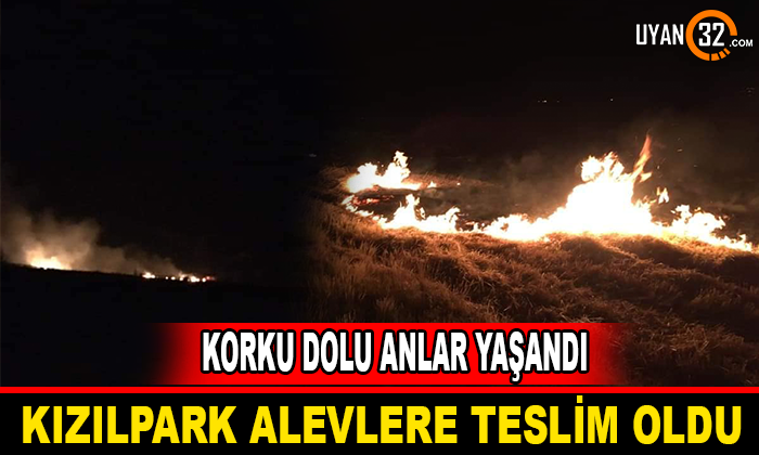 Şarkikaraağaç Kızıldağ Milli Parkında Yangın Çıktı