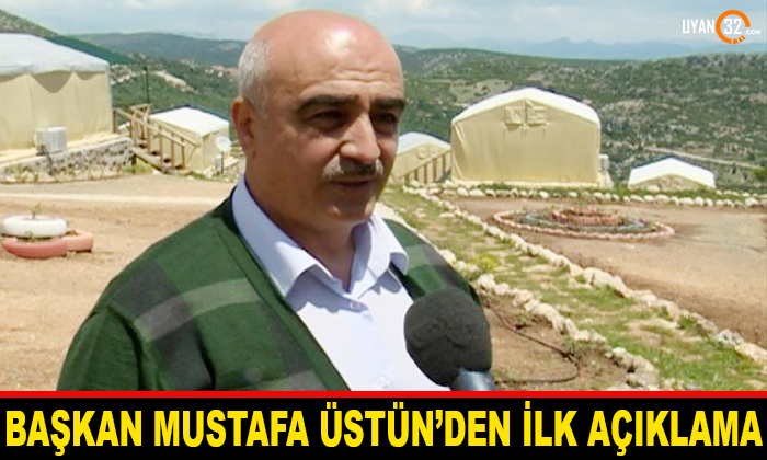 Başkan Mustafa Üstün’den İlk Açıklama