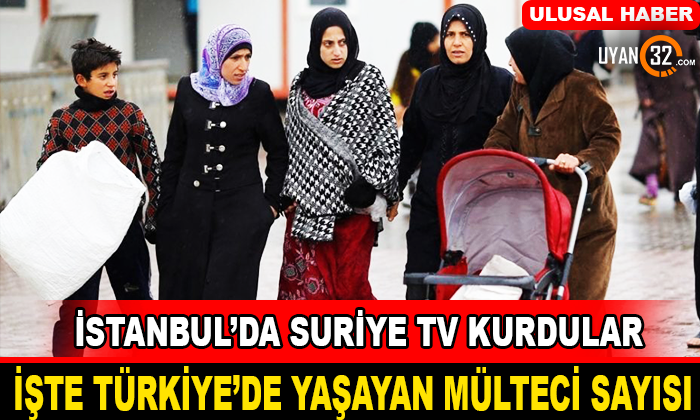 İşte Türkiye’de Yaşayan Mülteci Sayısı