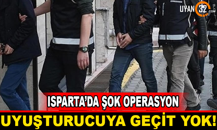 Isparta’da Uyuşturucu Operasyonu Düzenlendi 2 Gözaltı Var