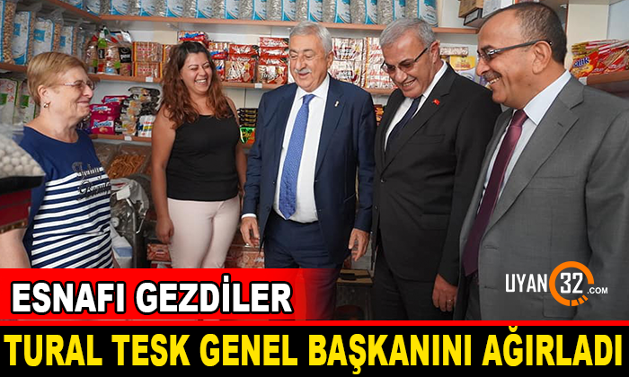 Ahmet Tural TESK Genel Başkanını Ağırladı