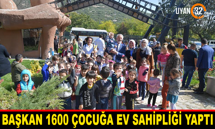 Başkan Başdeğirmen 1600 Çocuğa Ev Sahipliği Yaptı