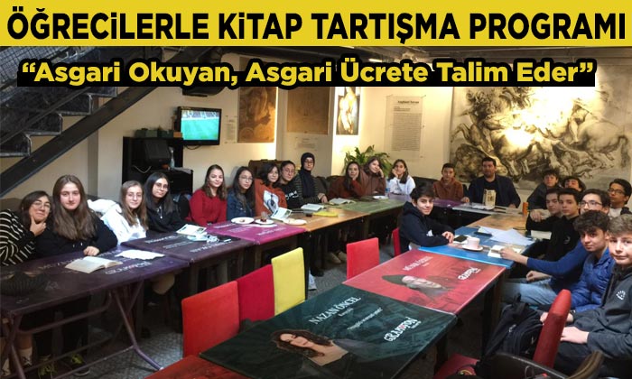 Ahmet Sonkaya’dan Öğrencileri İle Kitap Tartışma Programı