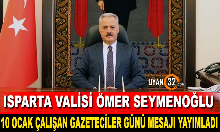 Vali Ömer Seymenoğlu 10 Ocak Çalışan Gazeteciler Günü Mesajı